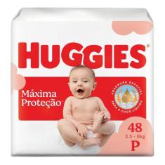 Fralda Infantil Huggies Supreme Care P com 48 unidades