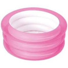 Banheira Piscina Inflável Rosa Infantil 80 Litros  Mor