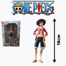 Boneco One Piece - Monkey D. Luffy - Action Figure 18cm