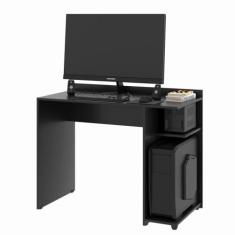 Mesa Para Computador E Escrivaninha Iris - Preto - Rpm Móveis