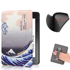 COCFOOKIW Estojo para 6" Kindle (10ª Geração - 2019) - Caso macia de TPU com Alça de Mão e Automático Suspensão/Despertar Função (Modelo: J9G29R)