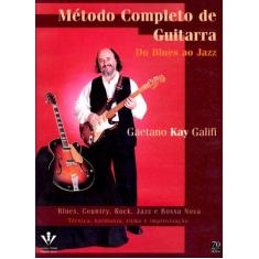 Livro - Método Completo De Guitarra - Do Blues Ao Jazz