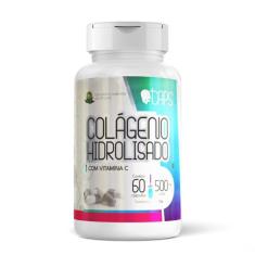 COLÁGENO HIDROLISADO COM VITAMINA C - 500mg (60 Cápsulas) +CAPS (1)
