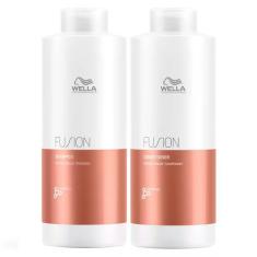 Kit Wella Professionals Fusion - Shampoo + Condicionador - Tamanho Pro