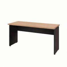 Escrivaninha Yaris Ameixa e Preta 150 cm - GEBBWEB