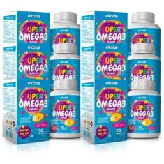 Kit Com 06 - Super Ômega 3 Infantil 90 Cápsulas Mastigavéis Ekobé