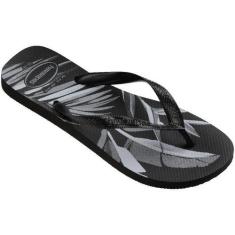 Chinelo Havaianas Aloha, Preto, 43