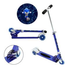 Patinete Scooter Patrulha Canina Infantil Azul de Alumínio - DM Radica