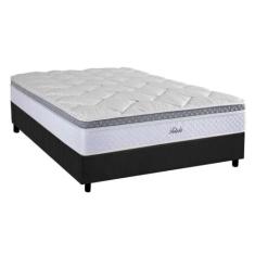 Cama Box Casal: Colchão Molas Herval MasterPocket Ensacadas Toledo + B