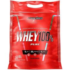 Whey 100% Pure Morango 907g Refil