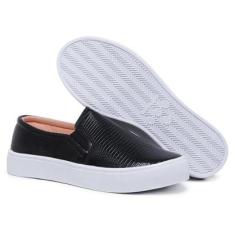 Tênis Slip On Casual Ecológico Macio e Confortavél Combina Com Tudo-Feminino