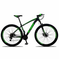 Bicicleta Aro 29 Ksw 21 Marchas Freio Hidráulico Verde 19
