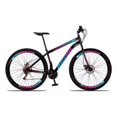 Bicicleta Aro 29 Freio a Disco Traseiro Shimano Aço 21 Velocidades