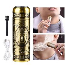 Mini Barbeador Elétrico Portátil Resistente A Agua - Razor