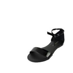 Rasteira Troca Tira Luiza Sobreira Verniz Preto Mod. 2025-2