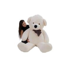 Urso De Pelúcia Gigante Teddy 1,70m - 307 - ThamyBaby, Baunilha com la