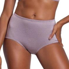 Calça Clássica Duloren 129520 Cintura Alta, Berinjela, EG