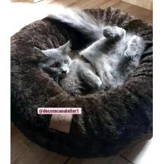 Cama Nuvem Pelúcia para Cães e Gatos G 70x70 - DeCoração Atelier, Marr