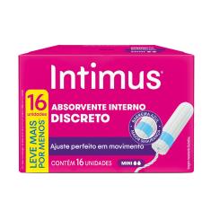 Absorvente Interno Intimus Discreto Mini 16 unidades
