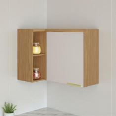 Armário de Cozinha Canto 1 Porta 100% MDF Dobradiças Slow Motion New P