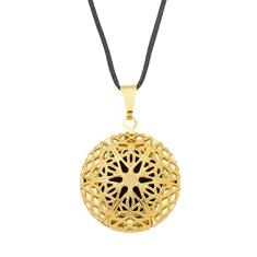 Colar Aromatizador pessoal 20 mm - Sunshine Cristais Cor:Ouro