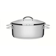 Caçarola Solar Rasa Inox Fundo Triplo 24Cm 4,7L Tramontina