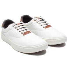 Tênis Masculino Ixória Casual Canvas Lona Off-white-Masculino