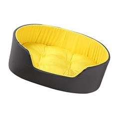 Cama para Cachorro, Cama Quente para Animais de Estimação, Alta Resiliência, Grande Espaço, Confortável 5D, Almofada Dupla Face Flexível para Gatos (L, 60x40cm / 23,6x15,7in,
