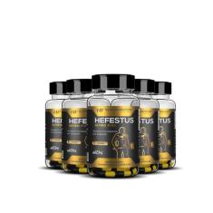5X Hefestus Nitro Fire Fat Burning 60Cps Hf Suplementos - HF Suplement