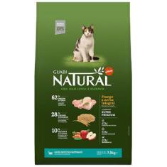 Ração Guabi Natural Gatos Castrados Frango Arros 7,5Kg - Guabi/affinit