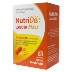 NutriDe Vitamina D 2.000 UI 60 Capsulas Maxinutri
