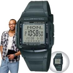 Relógio de Pulso Casio Masculino Digital Prova Dágua 50 Metros 5 Alarm