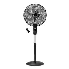 Ventilador de Coluna Mallory Chronos 140W, Silencioso, Com Controle Remoto, Hélice de 6 pás, Auto Desligamento Programável de até 7 Horas- PR – GR - 127V