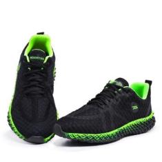 Tenis Corrida Ajuste Cadarço Interno Cacharrel Espumado Alta Absorção Macio Leve-Masculino