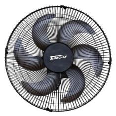 Ventilador Parede 50cm Industrial Turbo 6 Pás Preto Vitalex