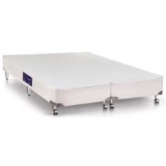 Cama Box Base Universal Queen Gold Star Vitagel White (158x198x23) - Castor