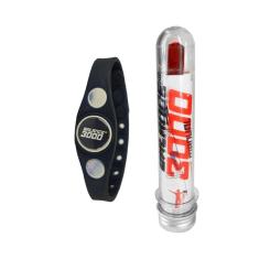 Pulseira Power Balance 3000 Silicone Ajustável Preto