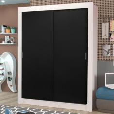 Guarda-roupa Solteiro Dallas Plus 2 Portas de Correr Madesa