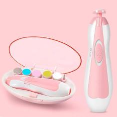 Cortador Infantil Elétrico Unhas Estilo Cor Roxo E 6 Refis