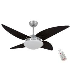Ventilador IV Tabaco 127V e Controle Remoto - Mais de Casa