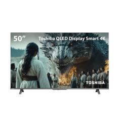 Smart TV QLED 50 4K Toshiba Google TV 3HDMI 2USB Wi-Fi