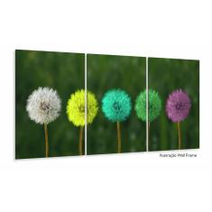 Quadro Decorativo Paisagem Dente de Leão Cores Arte