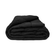 Plumasul Edredom Summer Soft Touch Preto Casal 220x240cm