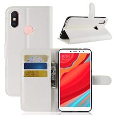 XIAOMI Capa para Redmi S2, capa carteira flip de couro PU premium com compartimento para cartão, suporte e fecho magnético [capa interior à prova de choque de TPU] Compatível com XIAOMI Redmi S2