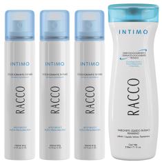 Kit 3 Desodorante Jato Seco Intimo + Sabonete Intimo Racco