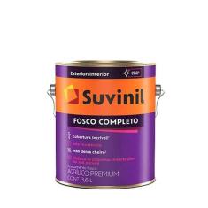 Tinta Acrílica Premium Fosco Completo 3,6 Litros - Suvinil