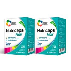 Kit 2 Nutricaps Hair Polivitaminico 60 Cápsulas Maxinutri