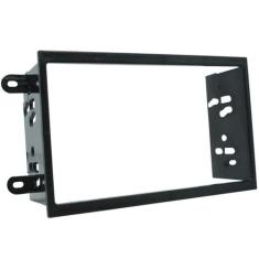 Moldura 2 Din Cobalt 2012 à 2018 Preta Painel Central Multimidia 6.2 e