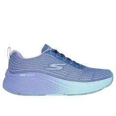 Skechers Tênis feminino Max Cushion Elite 2.0 Speed Play, Azul/Lavanda, 35