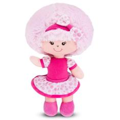 Boneca Clara de Pelúcia 42 cm Antialérgica